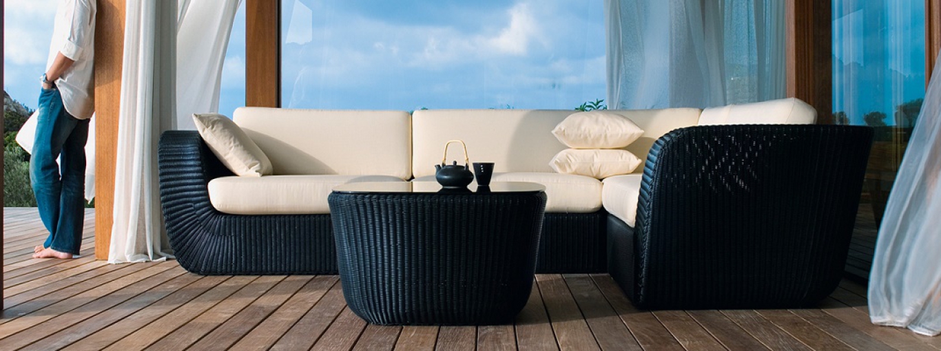 sofa phòng khách giả mây đẹp