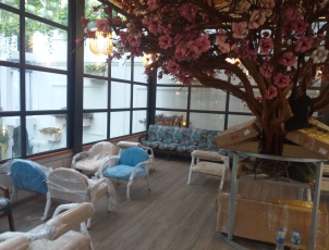 Đơn hàng bàn ghế sắt quán cafe cho anh chủ quán dễ thương tại Cần Thơ