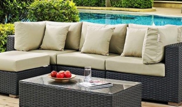 Những mẫu sofa đẹp từ mây nhựa
