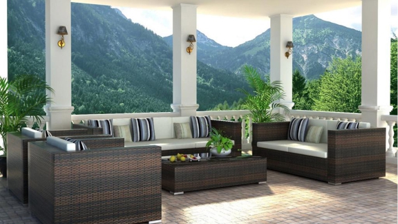 Làm thế nào để mua được bàn ghế giả mây giá tốt, chất lượng