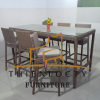 BÀN GHẾ MÂY NHỰA MGN20