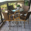 BÀN GHẾ MÂY NHỰA MGN19