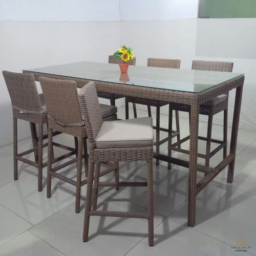 BÀN GHẾ MÂY NHỰA MGN20