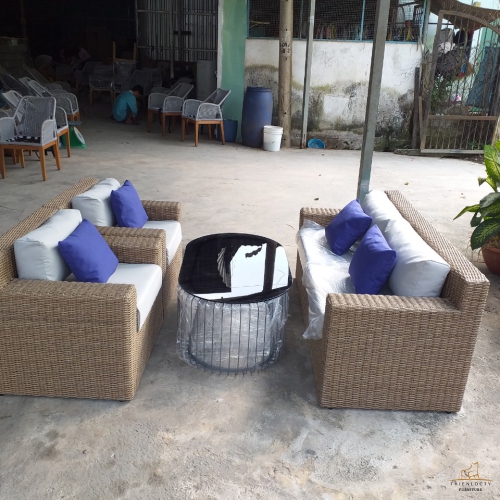 BÀN GHẾ SOFA NGOÀI TRỜI GIẢ MÂY 19