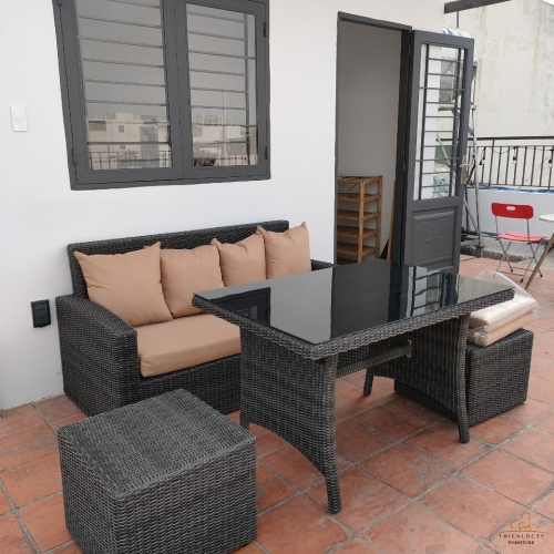 BỘ SOFA GIẢ MÂY CHUYÊN DÙNG CHO NGOÀI TRỜI MSP:17