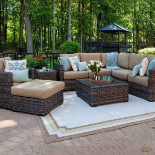 BÀN GHẾ SOFA NGOÀI TRỜI GIẢ MÂY 13