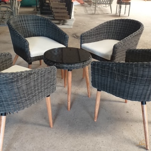 BÀN GHẾ MÂY NHỰA MGN28