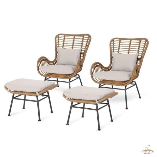 BÀN GHẾ MÂY NHỰA MGN24