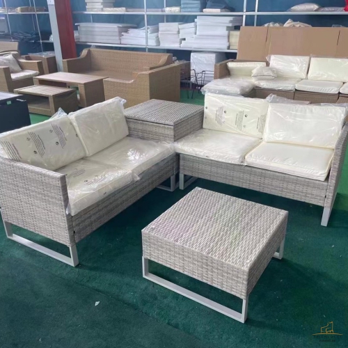 BÀN GHẾ SOFA NGOÀI TRỜI GIẢ MÂY 03