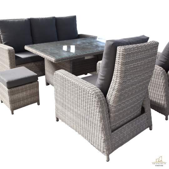 BÀN GHẾ SOFA NGOÀI TRỜI GIẢ MÂY 24