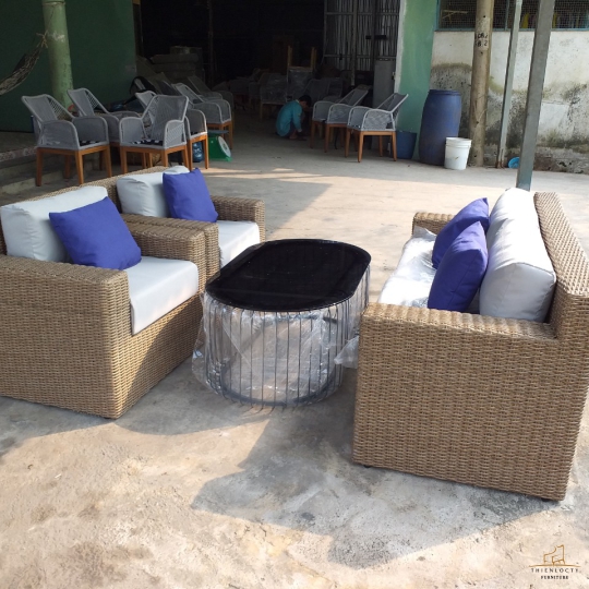 BÀN GHẾ SOFA PHÒNG KHÁCH GIẢ MÂY 01