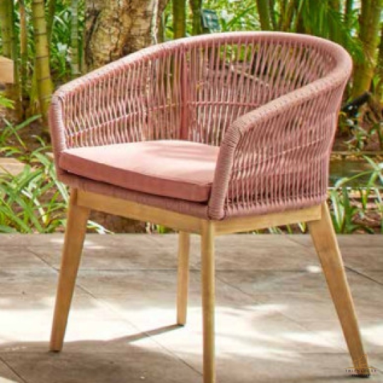 GHẾ CAFE ĐAN DÂY DÙ MSP:52