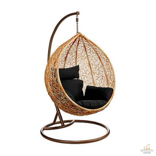 Xích đu mây nhựa XD03