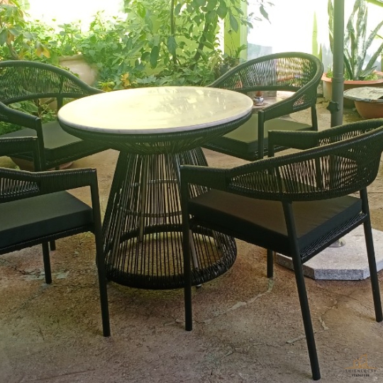 BÀN GHẾ MÂY NHỰA MGN16