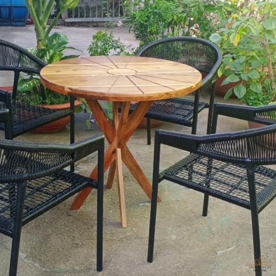 BÀN GHẾ MÂY NHỰA MGN15