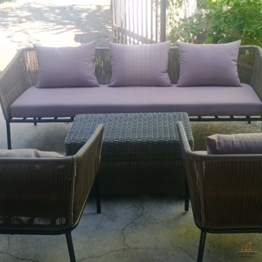 BÀN GHẾ SOFA NGOÀI TRỜI GIẢ MÂY 11