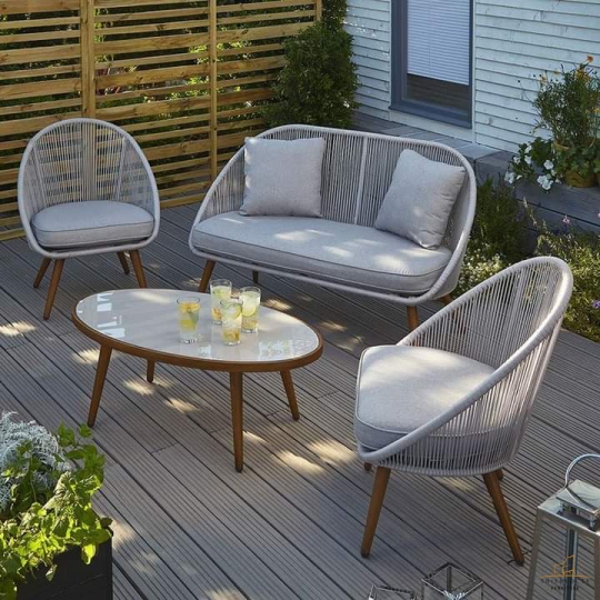 BÀN GHẾ SOFA NGOÀI TRỜI GIẢ MÂY 21