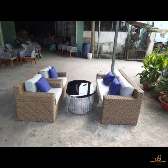 BÀN GHẾ SOFA NGOÀI TRỜI GIẢ MÂY 19