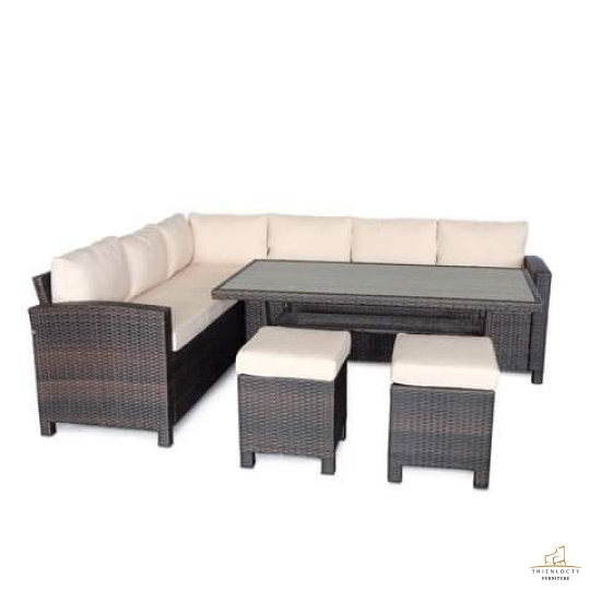 BÀN GHẾ SOFA NGOÀI TRỜI GIẢ MÂY 10