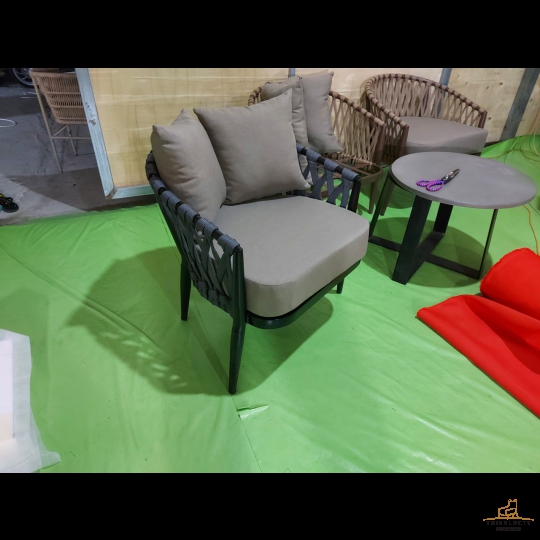 GHẾ CAFE ĐAN DÂY DÙ MSP:44