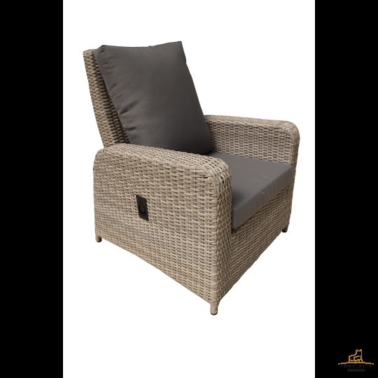 Sofa mây nhựa ngoài trời giả mây  01