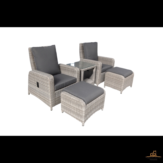 Sofa mây nhựa ngoài trời giả mây  01