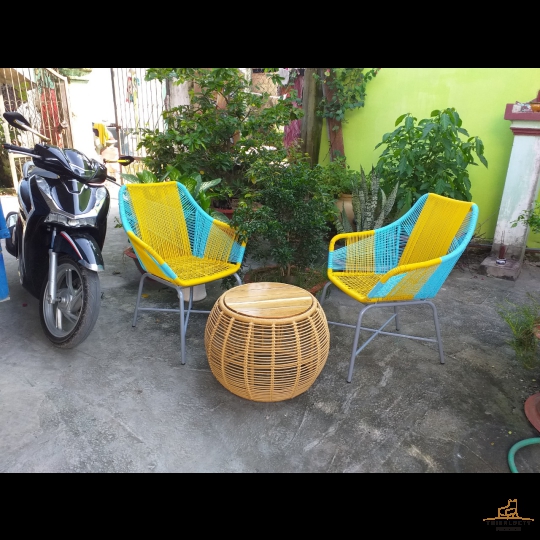 BÀN GHẾ MÂY NHỰA MGN01