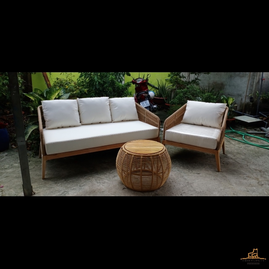 BÀN GHẾ SOFA NGOÀI TRỜI GIẢ MÂY 17