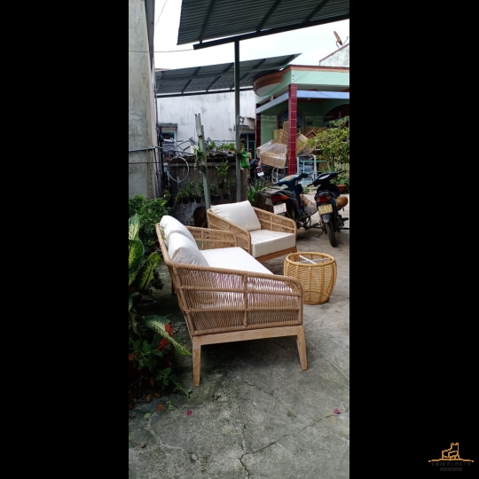 BÀN GHẾ SOFA NGOÀI TRỜI GIẢ MÂY 17