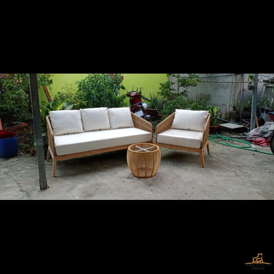 BÀN GHẾ SOFA NGOÀI TRỜI GIẢ MÂY 17