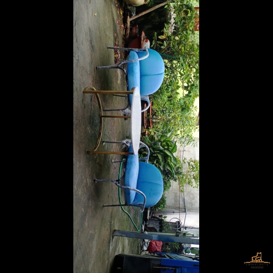 Ghế cafe sắt bọc da vải nhung MSP:42