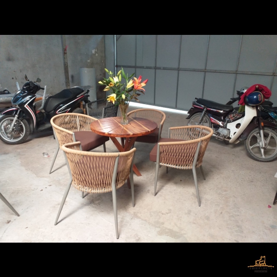 BÀN GHẾ MÂY NHỰA MGN27