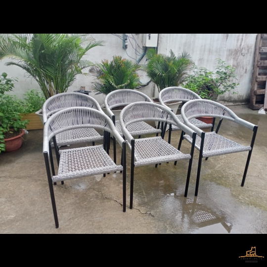 GHẾ CAFE ĐAN DÂY DÙ 12